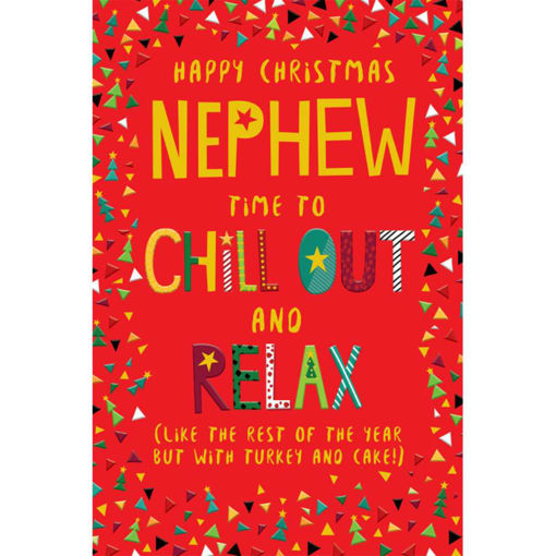 Picture of HAPPY CHRISTMAS NEPHEW CARD